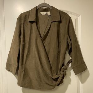 *SALE* J. Jill wrap shirt - Size 12